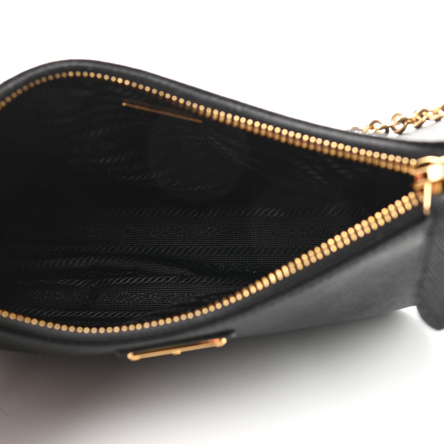 Prada Saffiano Lux Re-Edition 2005 Shoulder Bag Black 5 of 8