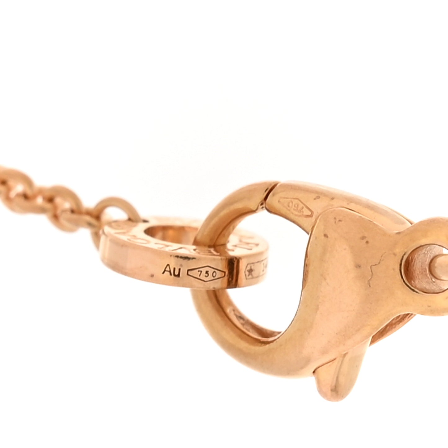 18K Rose Gold B.Zero1 Pendant Necklace