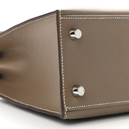 Hermes Epsom Kelly Sellier 25 Etoupe 9 of 10