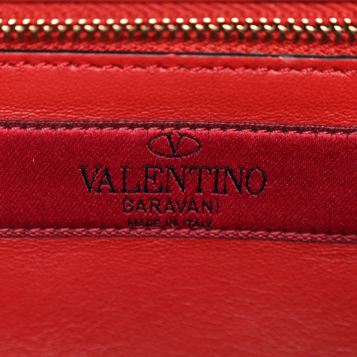 Metallic Wrinkled Lambskin Rockstud Spike Wallet on Chain Mekong