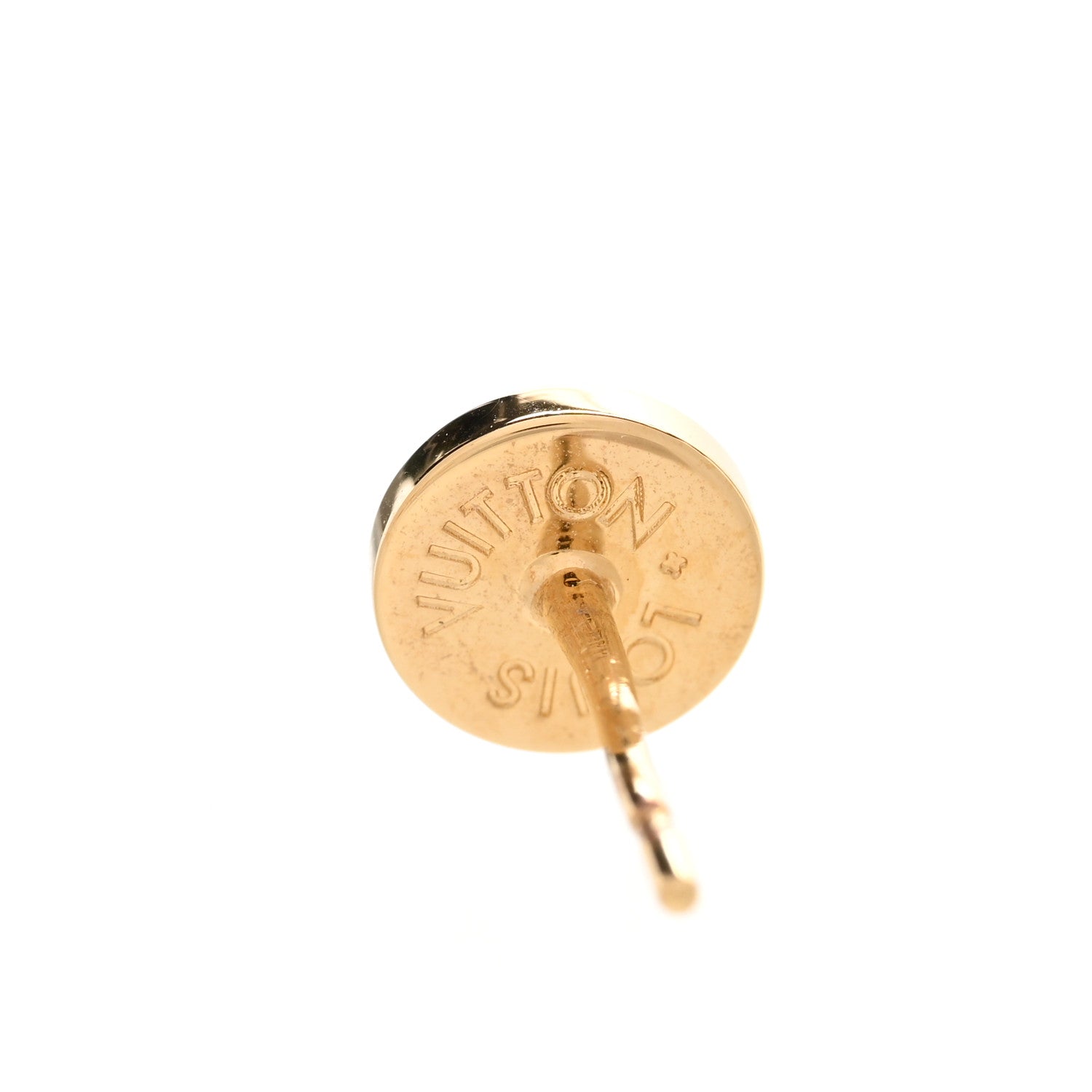 Louis Vuitton Metal Cruiser Earrings Gold 4 of 5