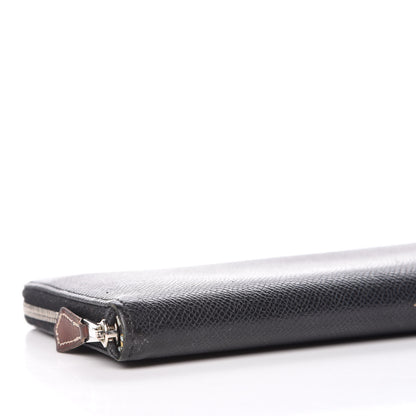 Hermes Epsom Silk'In Wallet Black 9 of 16