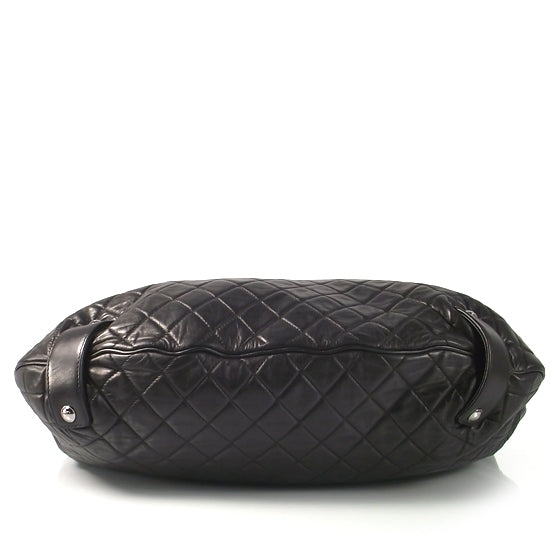 Chanel Lambskin Chain Mail Hobo Black 5 of 10
