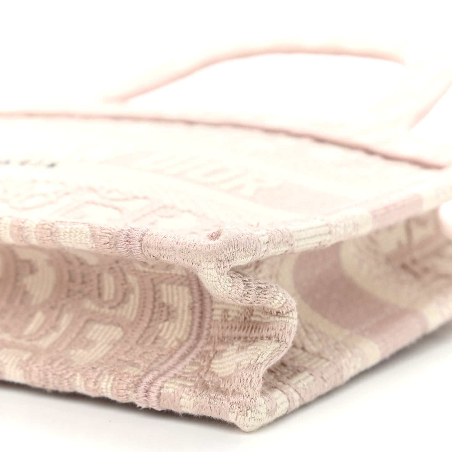 Oblique Mini Book Tote Rose Des Vents Multicolor