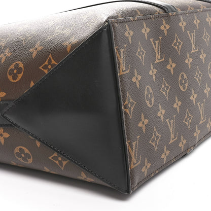 Louis Vuitton Monogram Macassar Weekend Tote GM 8 of 9