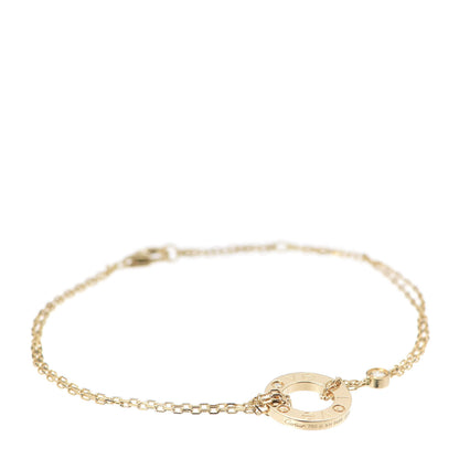 Cartier 18K Yellow Gold Diamond LOVE Bracelet 1 of 5