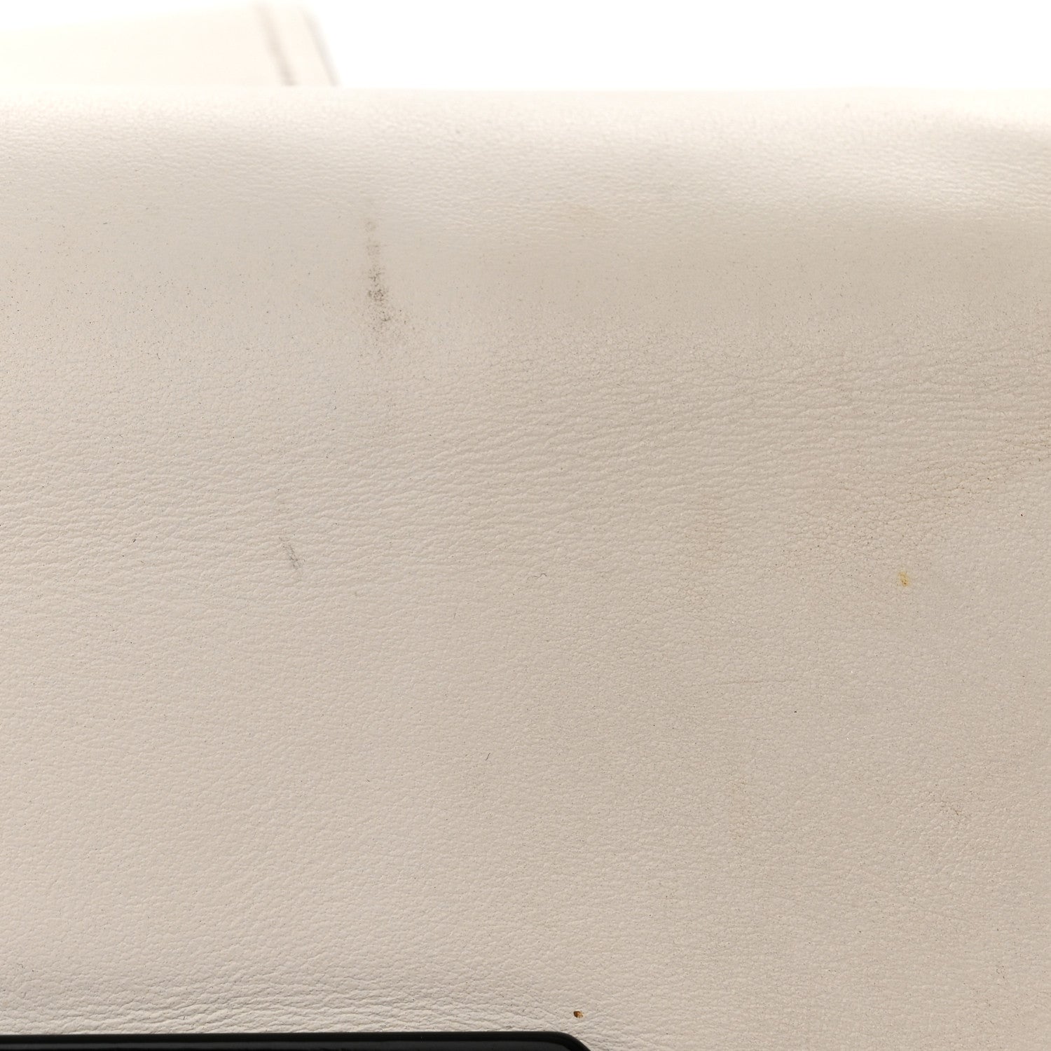Prada City Calf Plex Ribbon Bag White Black 10 of 17