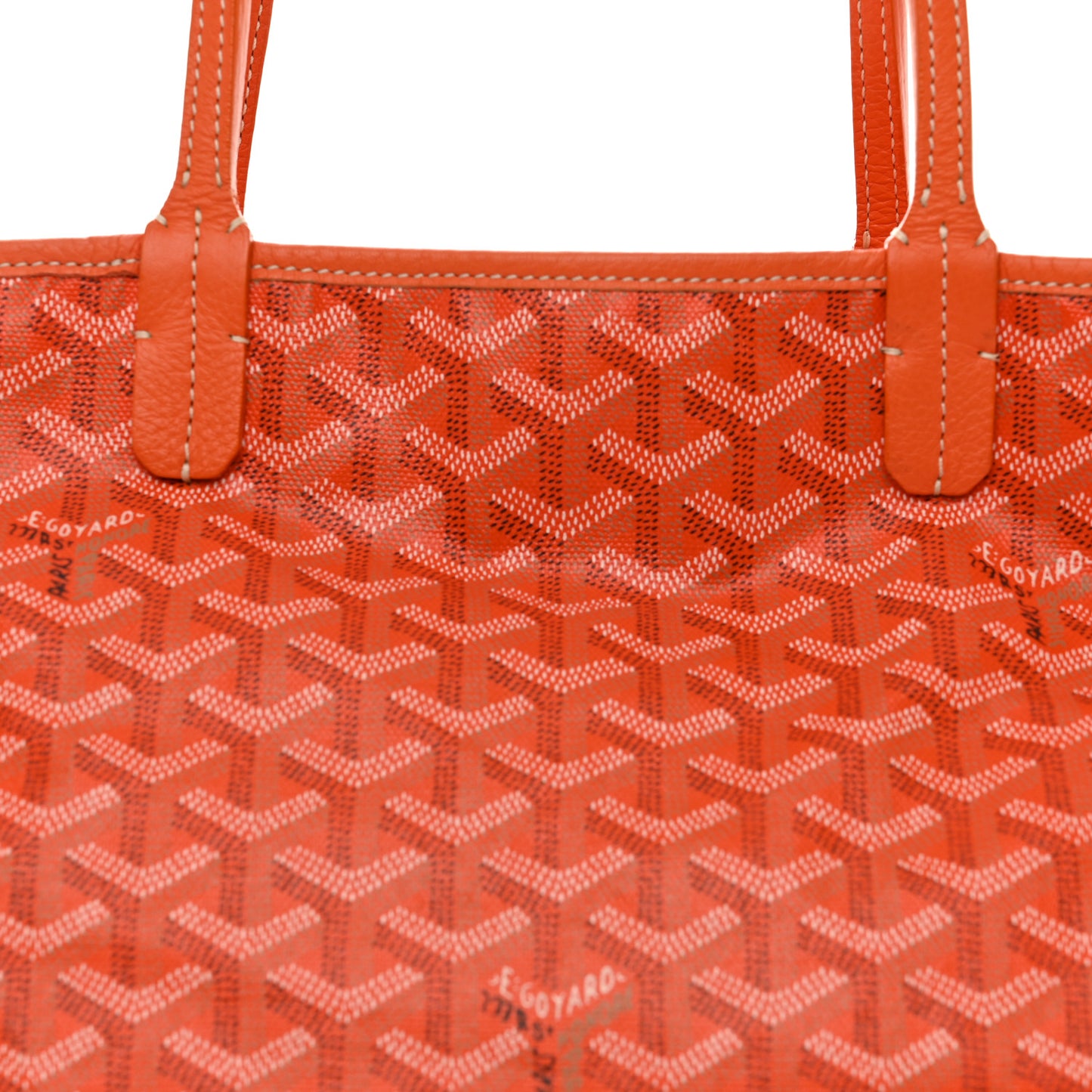 Goyardine Sac Hardy Pet Carrier PM Orange