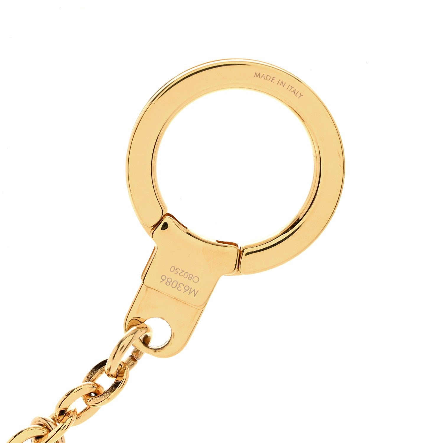 Louis Vuitton Brass Monogram Blooming Flowers Bag Charm Key Holder Rose Ballerine 3 of 3