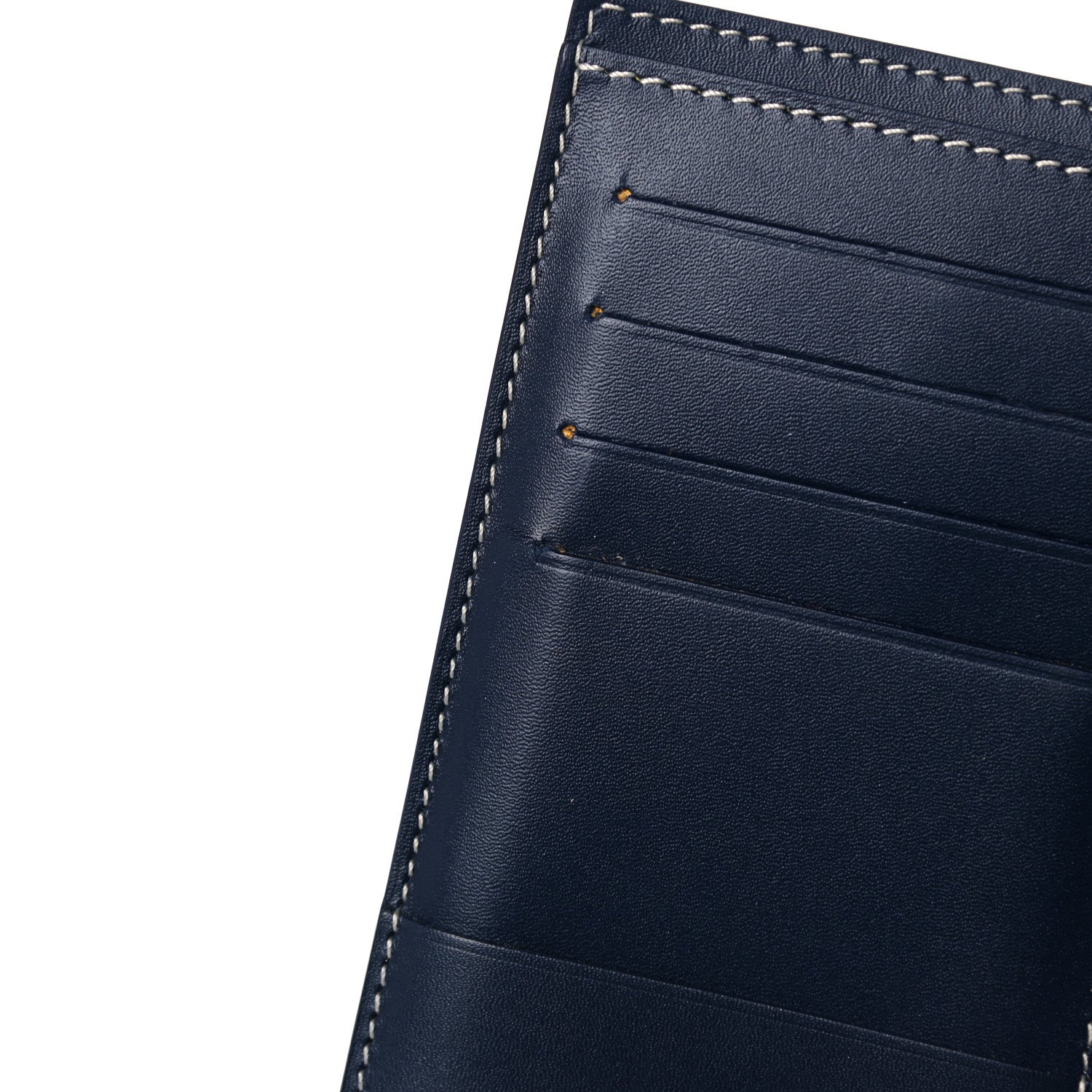 Goyard Goyardine Passport Wallet Navy 8 of 8