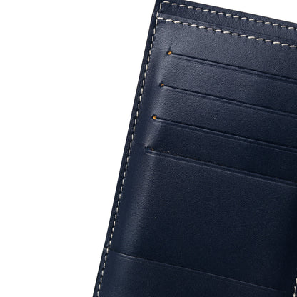 Goyard Goyardine Passport Wallet Navy 8 of 8