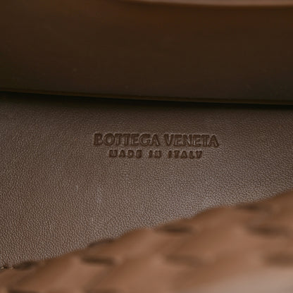 Bottega Veneta Nappa Intrecciato Small Andiamo Shoulder Bag Taupe Grey 9 of 9
