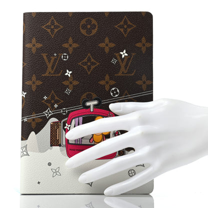 Louis Vuitton Monogram 2019 Christmas Animation Courchevel Notebook MM 2 of 6