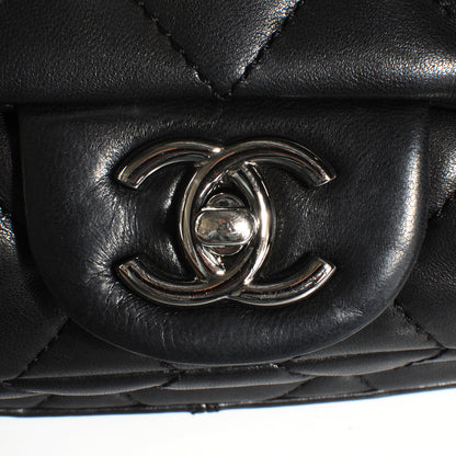 Chanel Lambskin Quilted 3 Large Flap Black 5 of 9