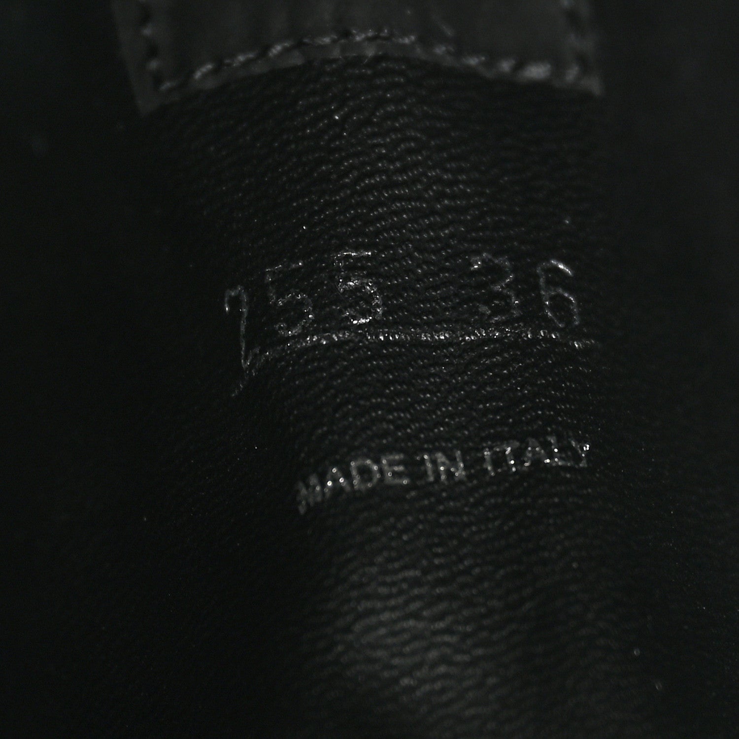 Prada Spazzolato Rois Nylon Metal Triangle Logo Monolith Pouch Pocket 55mm Boots 36 Black 8 of 10