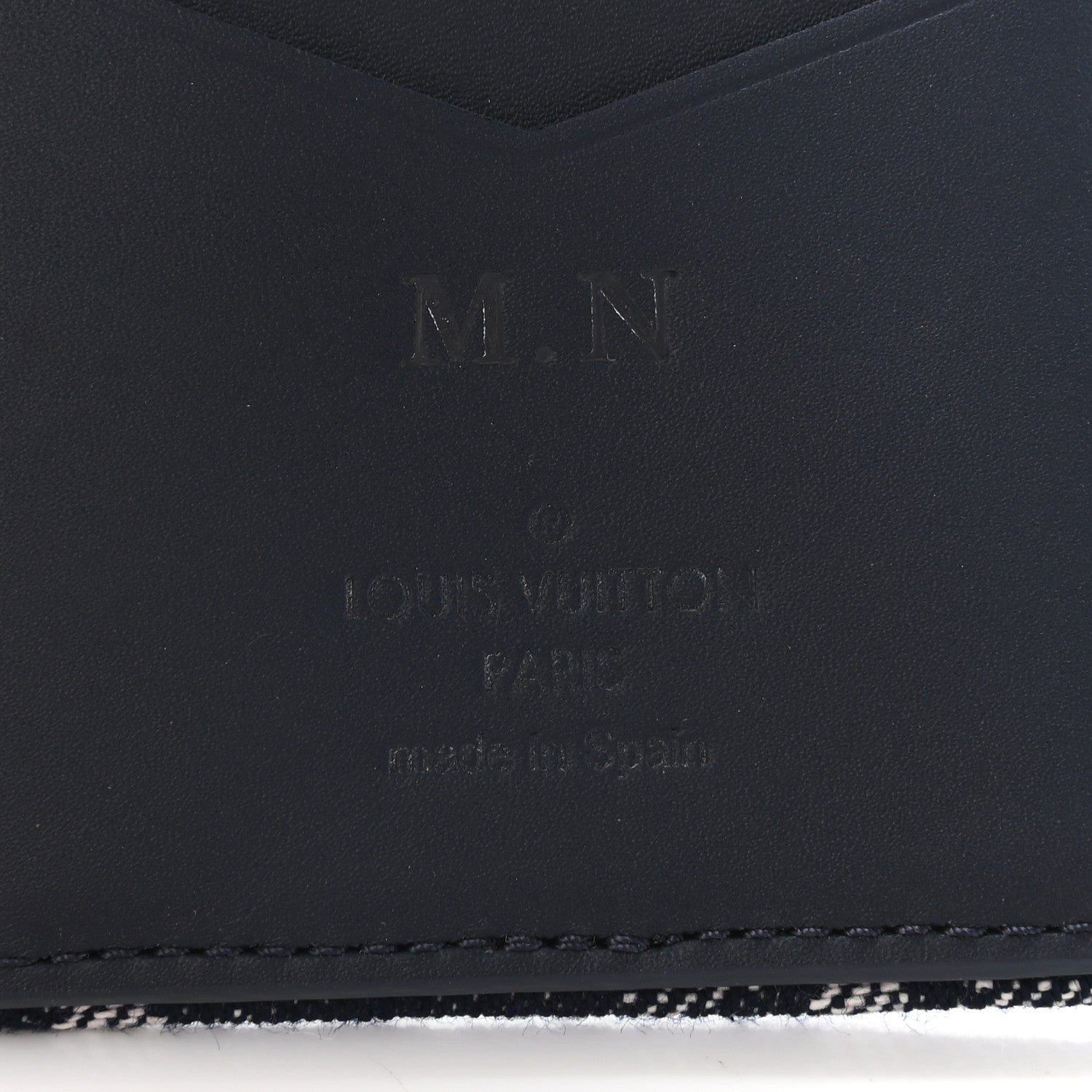 Louis Vuitton Monogram Tapestry Pocket Organizer Bleu 6 of 7
