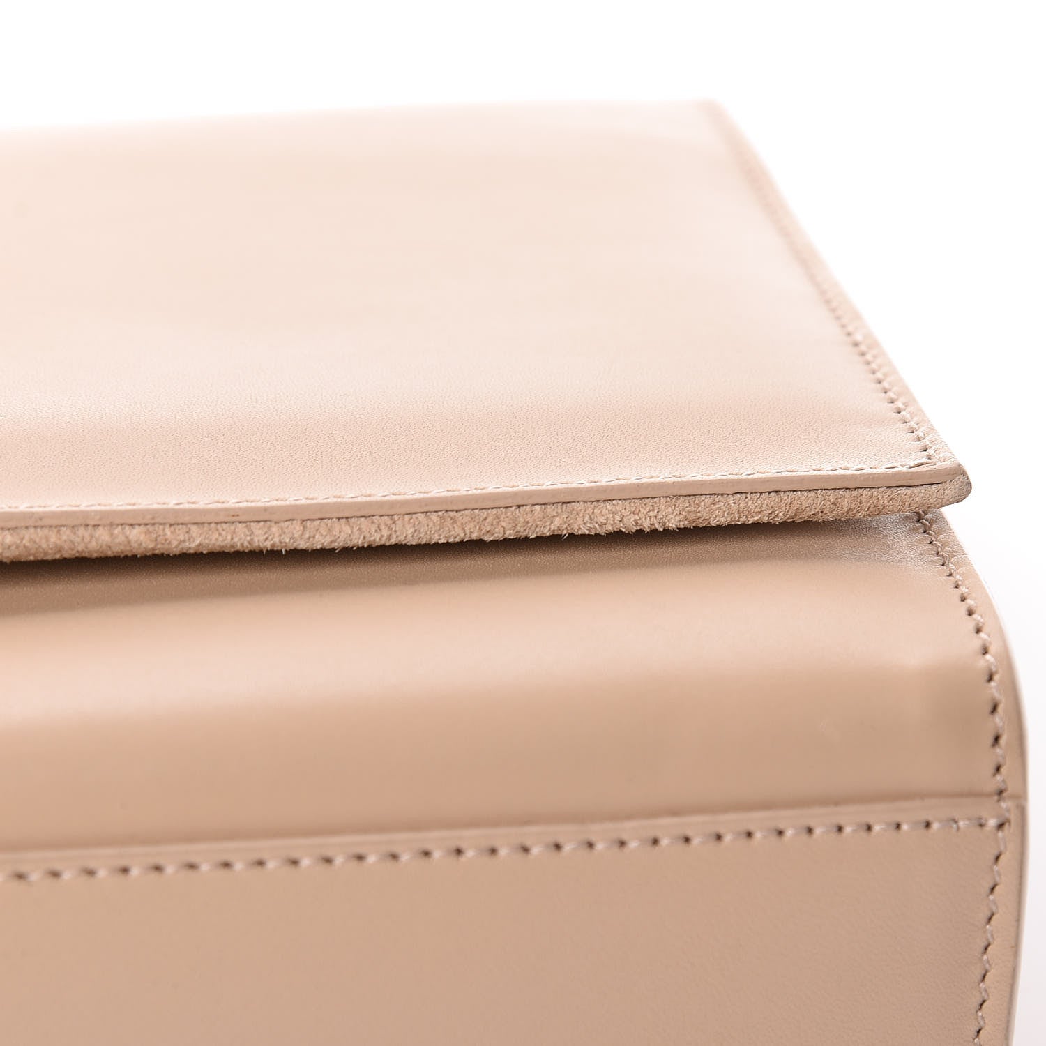 Saint Laurent Smooth Calfskin Medium Classic Monogram Kate Tassel Satchel Dark Beige 14 of 16