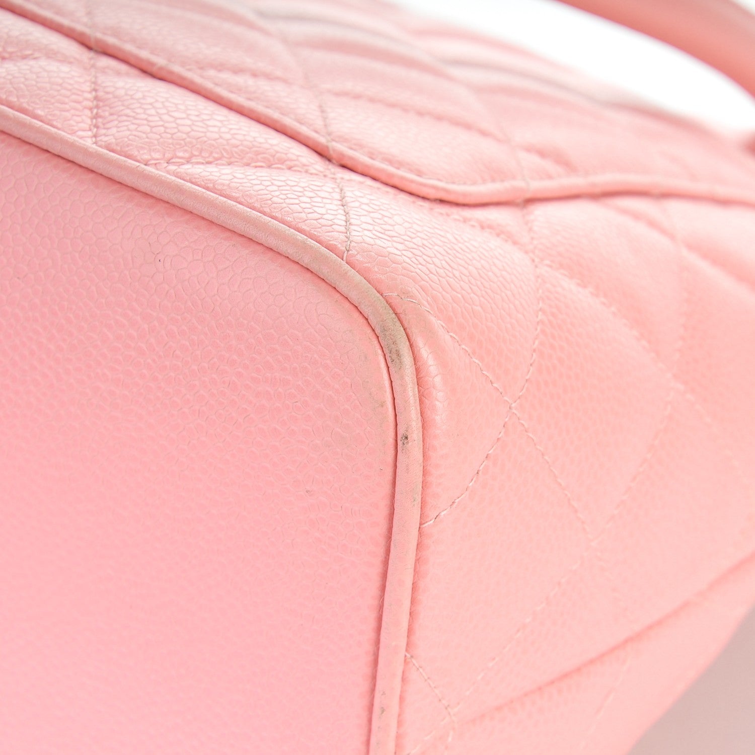 Chanel Caviar Quilted Medallion Tote Light Pink 9 of 12