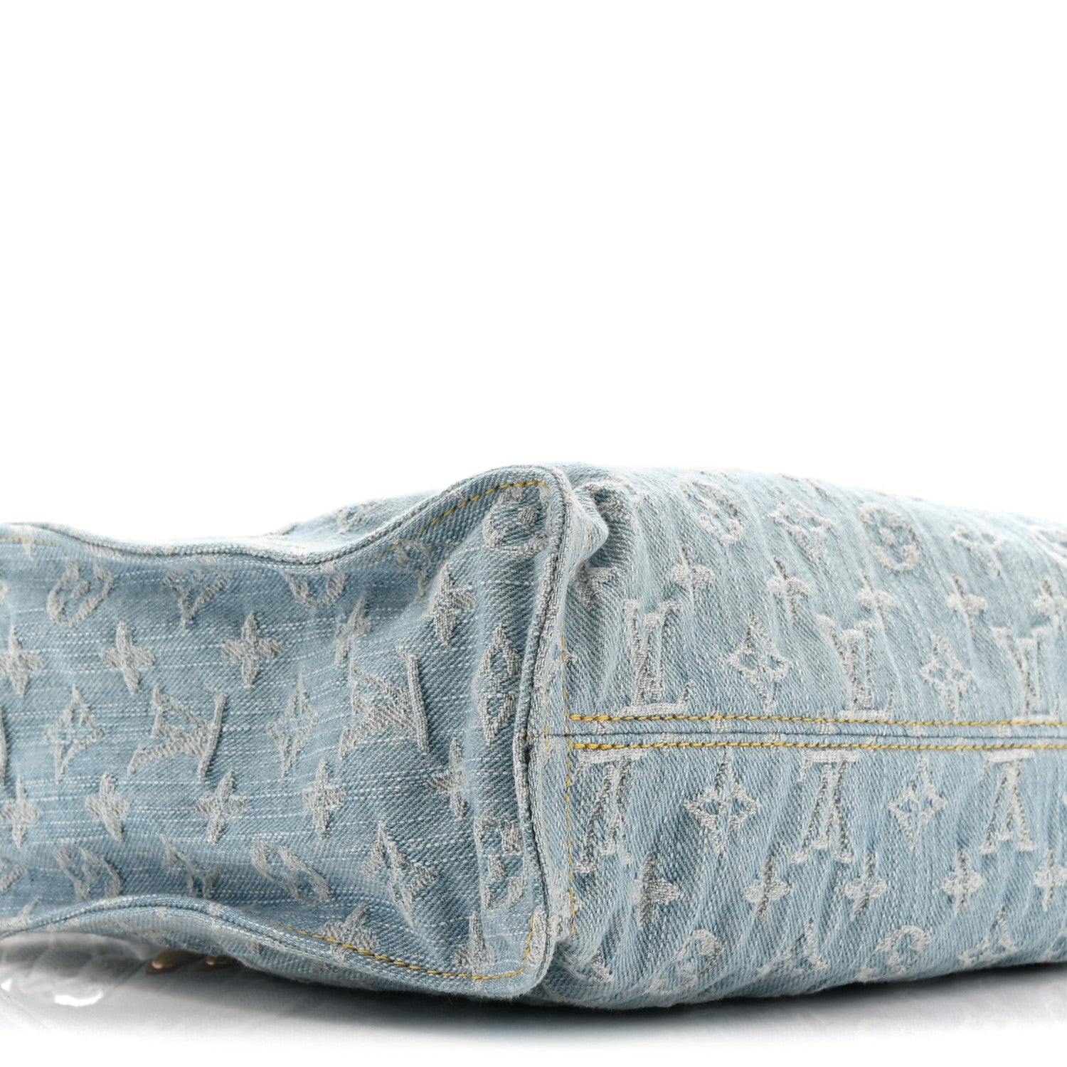 Louis Vuitton Monogram Washed Denim Let Go PM Sky Blue 8 of 10