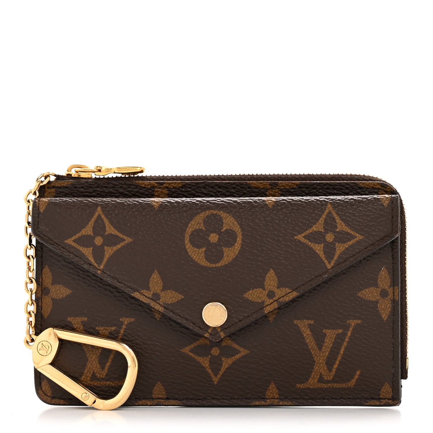 Louis Vuitton Monogram Recto Verso Card Holder Black 1 of 10
