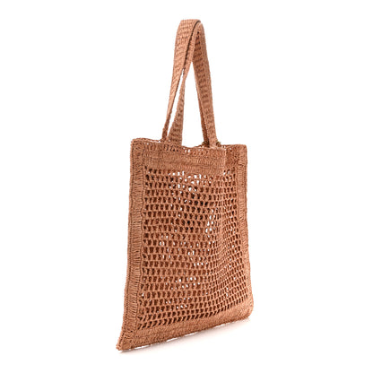 Chloe Raffia Summer Banana Tote Summery Beige 3 of 11