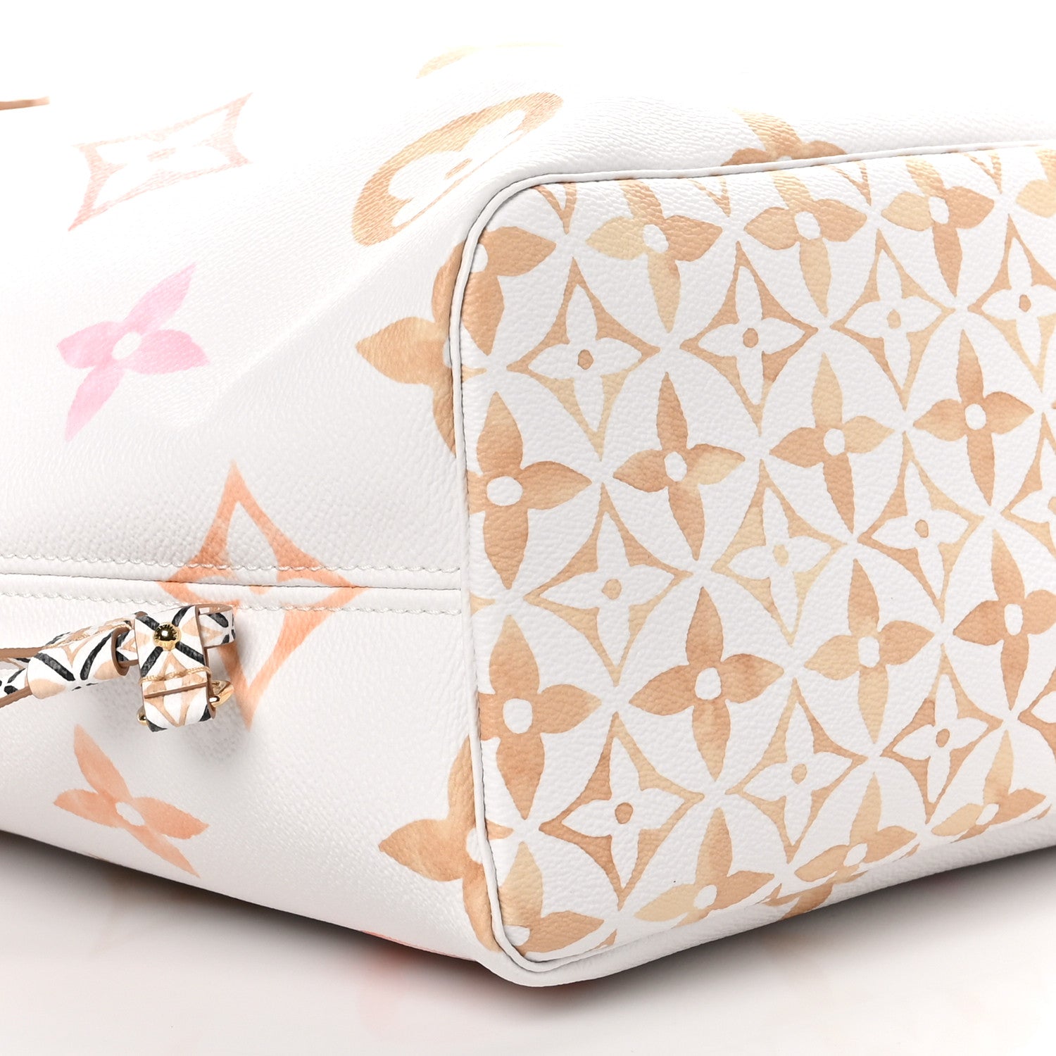 Louis Vuitton Monogram Giant By The Pool 2.0 Neverfull MM Beige 8 of 9