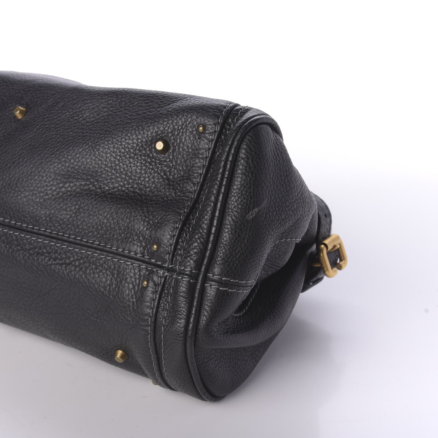 Chloe Calfskin Medium Paddington Satchel Black 7 of 9