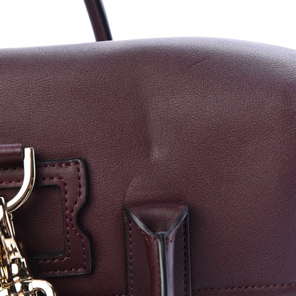 Mulberry Calfskin Studded Medium Cara Delevingne Convertible Satchel Oxblood 15 of 17