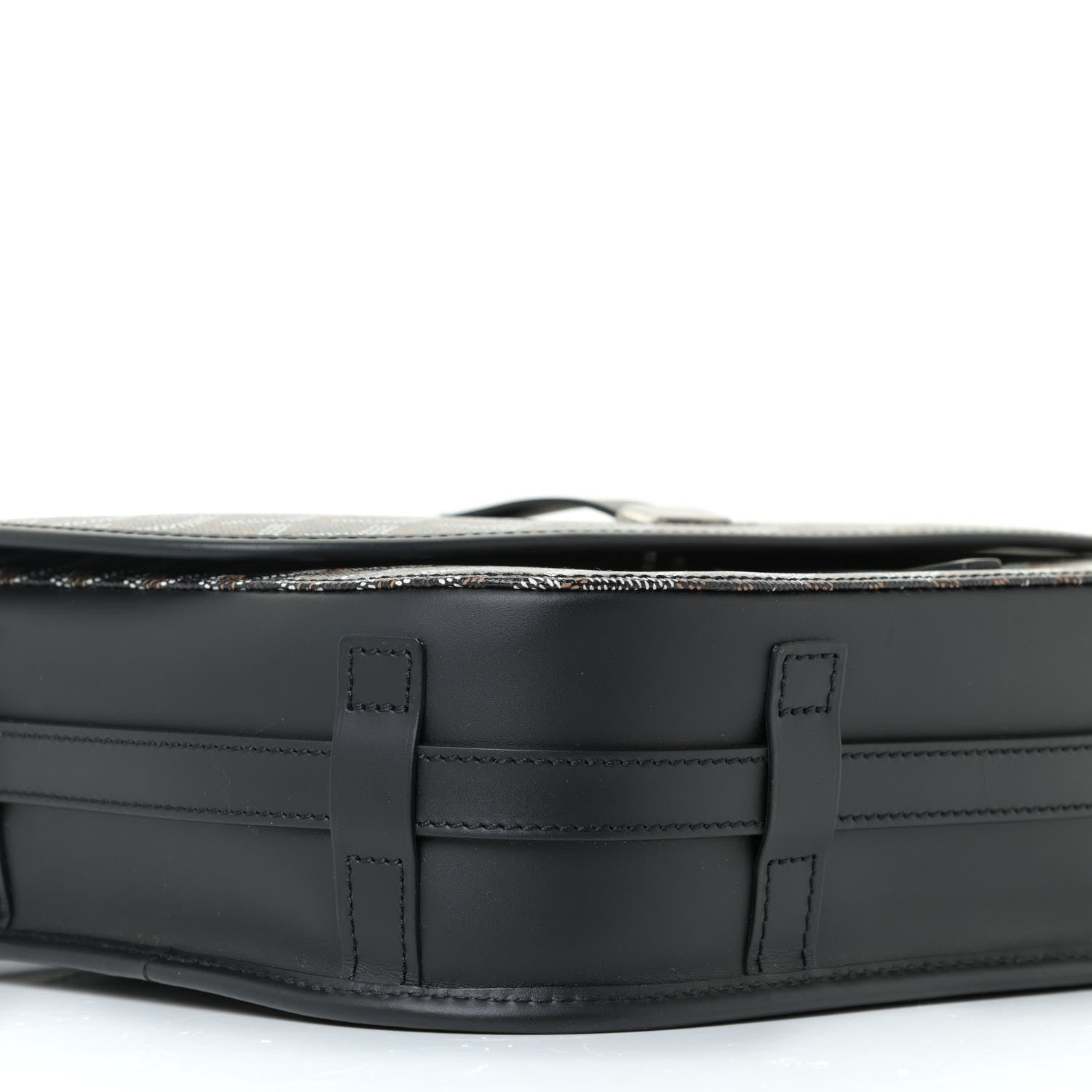 Goyard Goyardine Belvedere II MM Messenger Bag Black 7 of 11