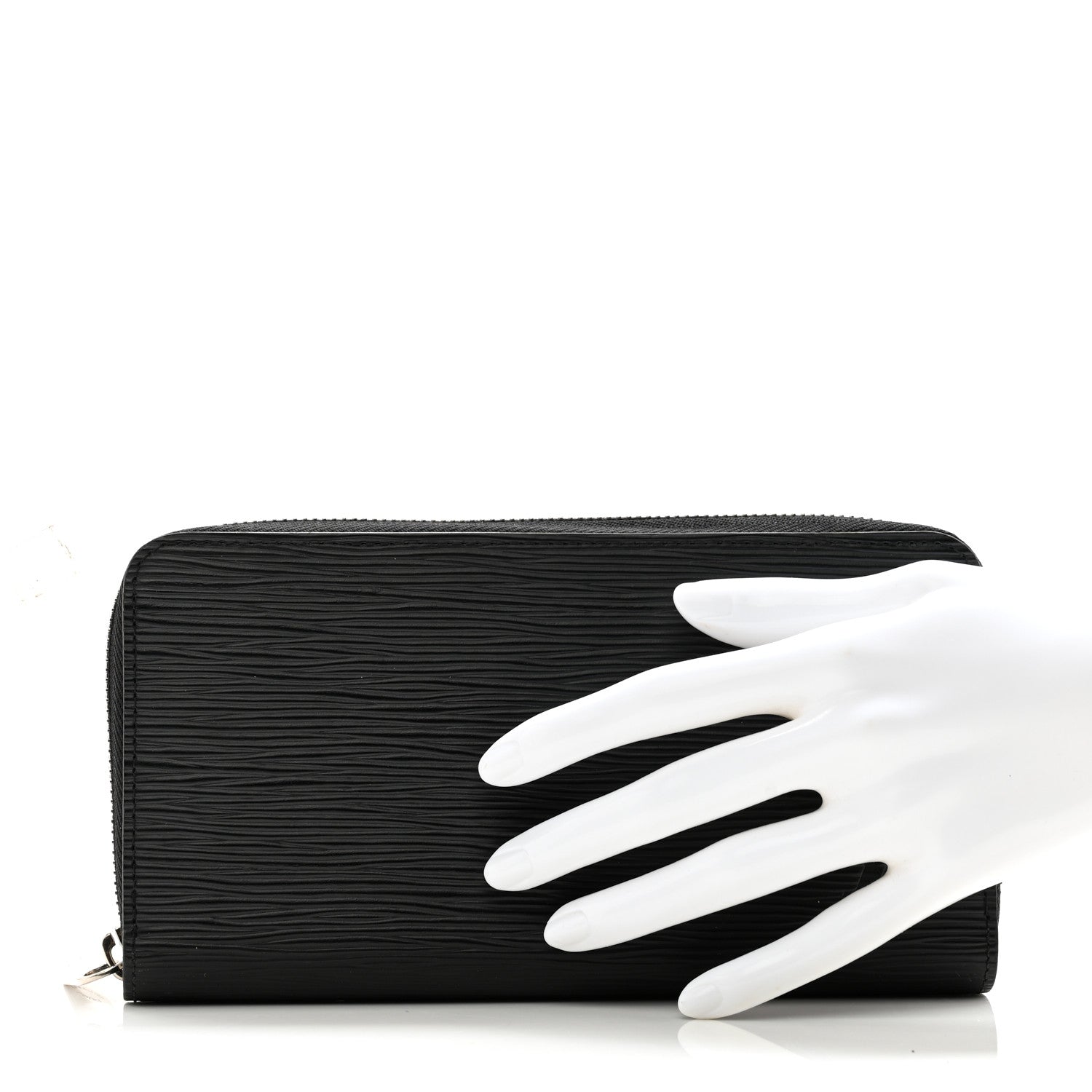 Louis Vuitton Epi Zippy Wallet Black 2 of 8