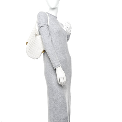 Bottega Veneta Nappa Intrecciato Small Solstice Hobo White 2 of 10