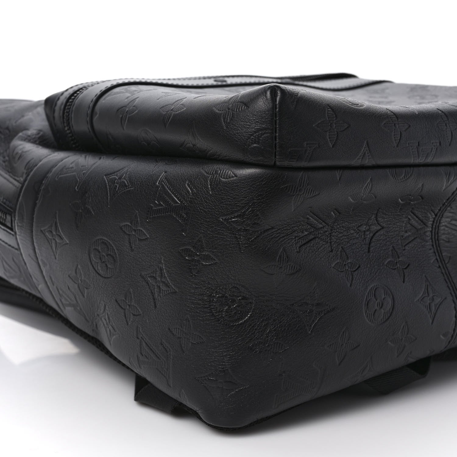 Louis Vuitton Calfskin Monogram Shadow Sprinter Backpack Black 7 of 8