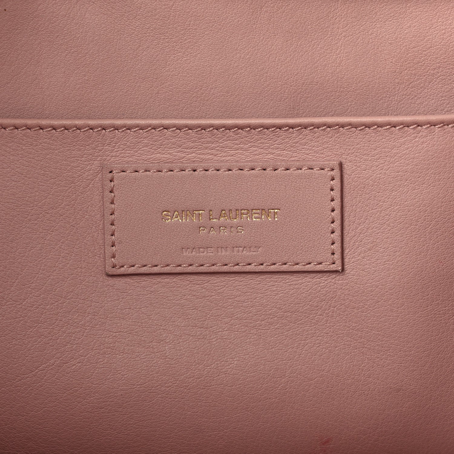Saint Laurent Calfskin Monogram Small Cabas Pale Blush 6 of 19