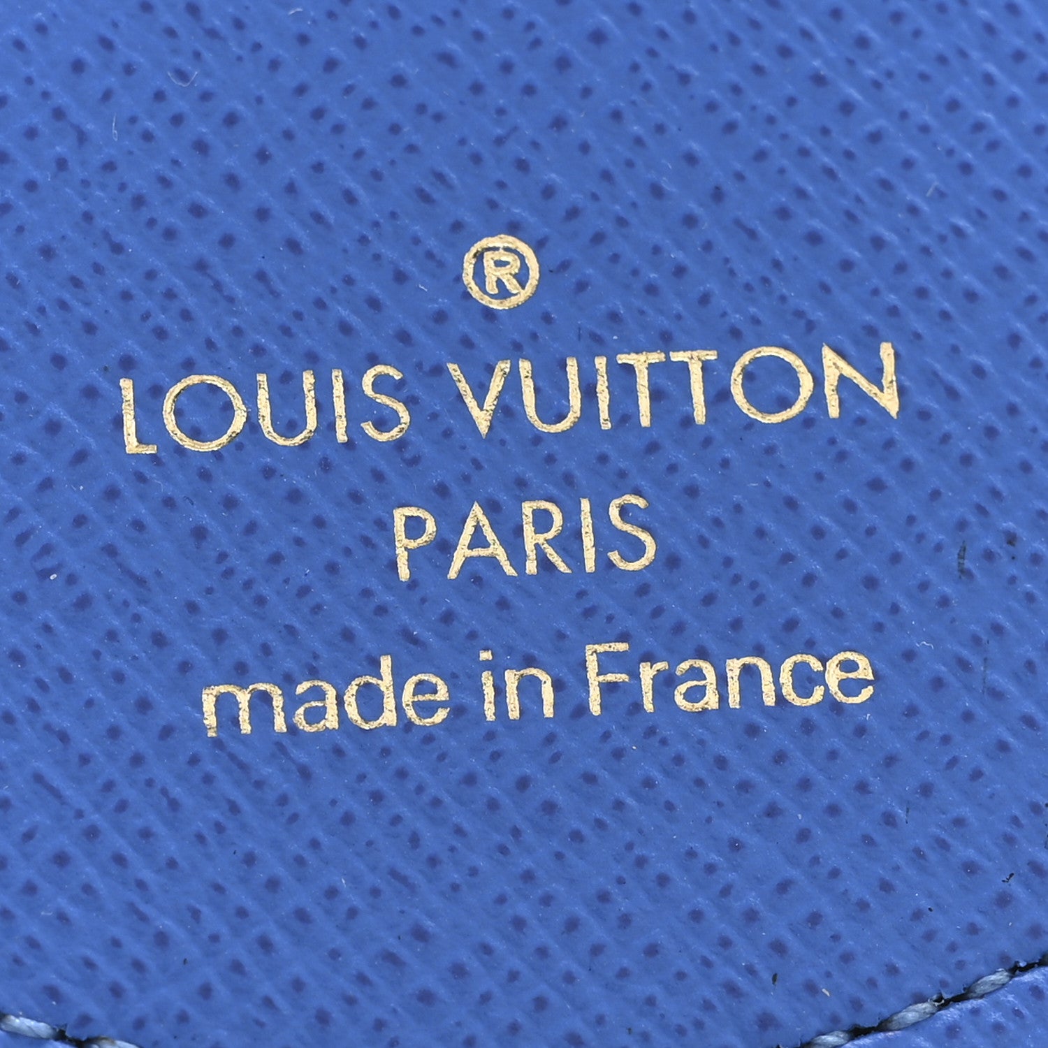 Louis Vuitton Monogram 2019 Christmas Animation Venice Bag Charm Key Ring Blue 3 of 5