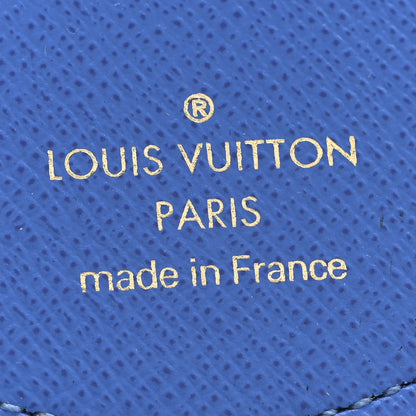 Louis Vuitton Monogram 2019 Christmas Animation Venice Bag Charm Key Ring Blue 3 of 5