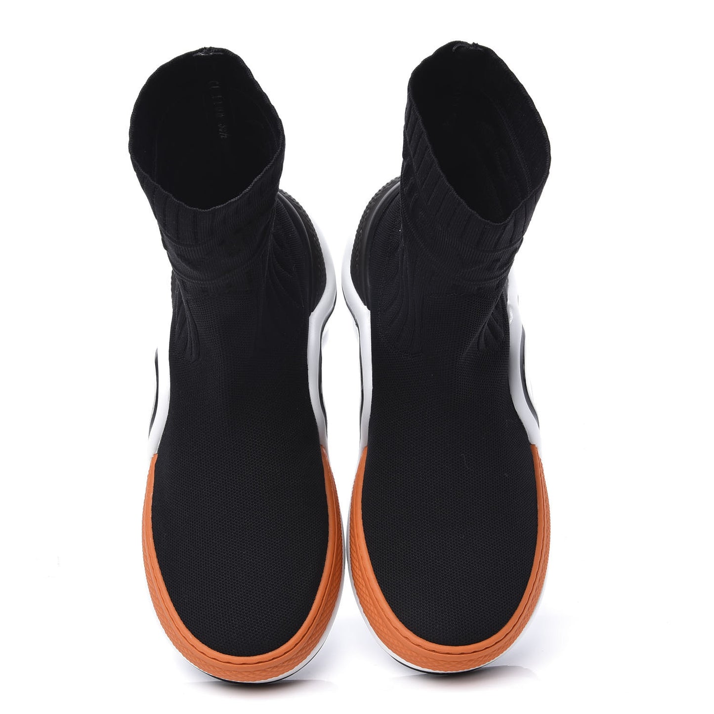 Stretch Textile LV Archlight Sneaker Boots 35.5 Black Orange