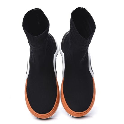 Louis Vuitton Stretch Textile LV Archlight Sneaker Boots 35.5 Black Orange 5 of 11