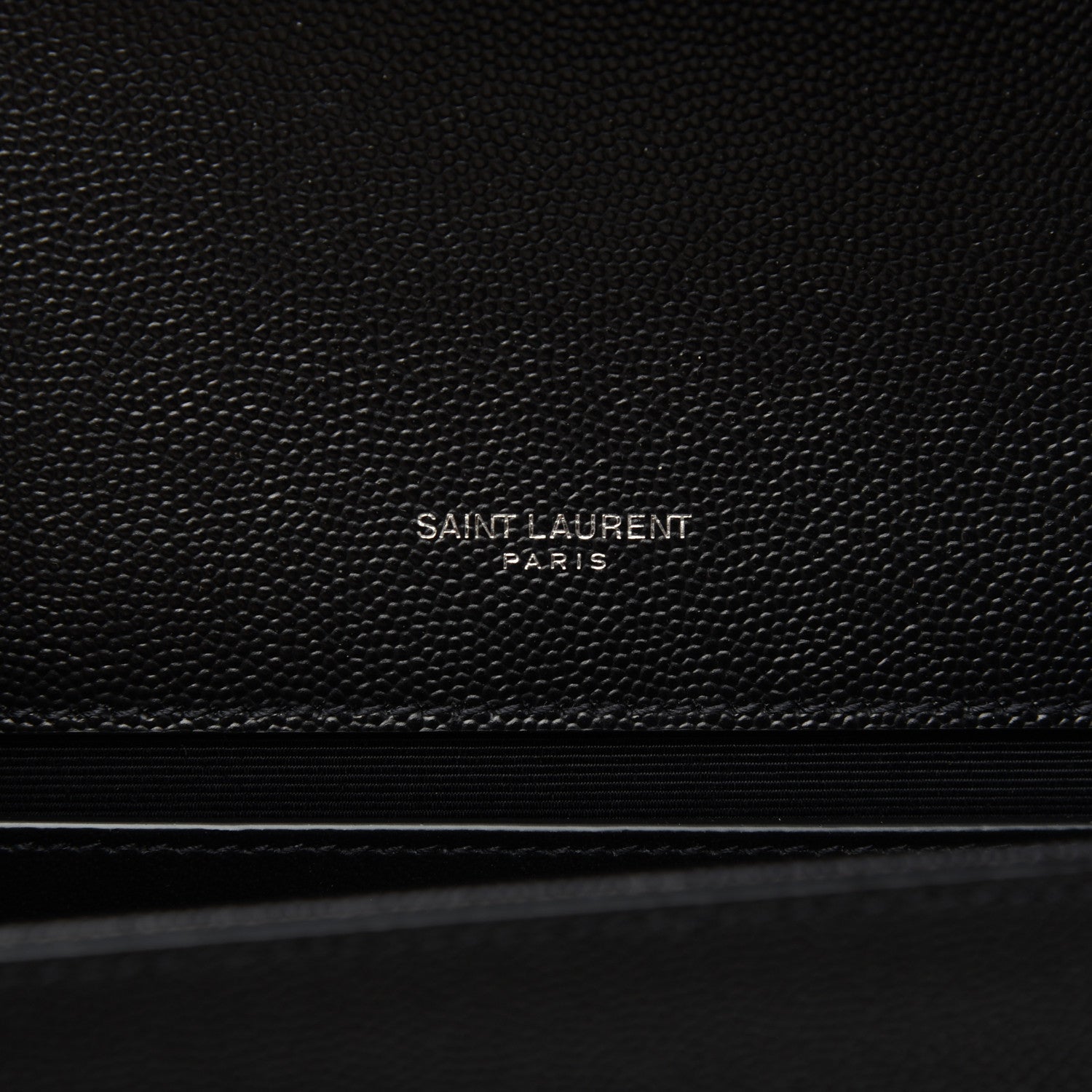 Saint Laurent Grain De Poudre Small Monogram Kate Satchel Black 8 of 12
