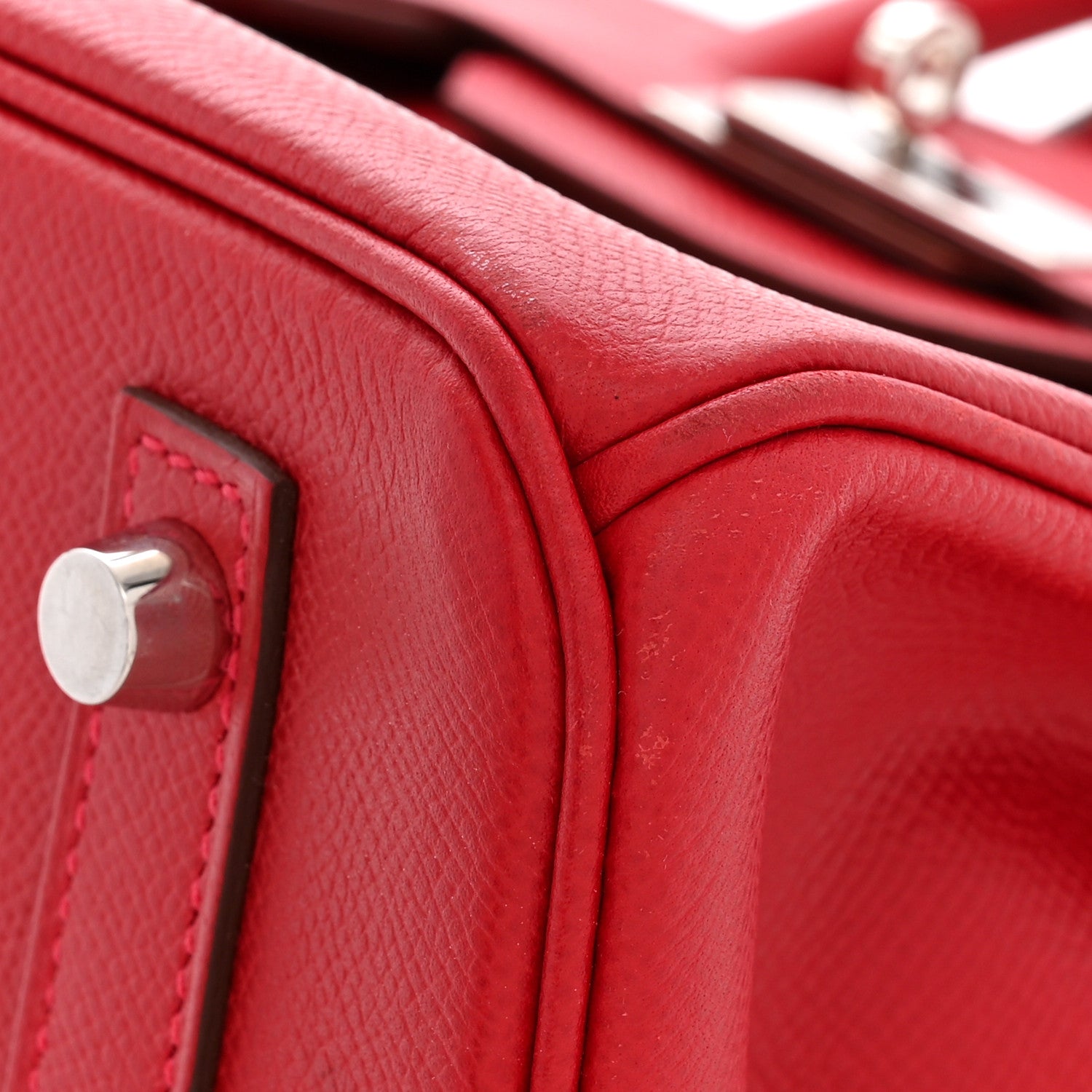 Hermes Epsom BIRKIN 30 Rouge Casaque 10 of 10