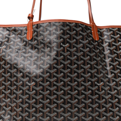 Goyard Goyardine Saint Louis GM Black Gold 6 of 7