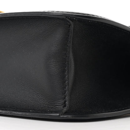 Valentino Garavani Calfskin Vlogo Loco Shoulder Bag Black 10 of 10