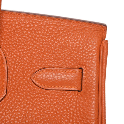 Hermes Togo Birkin 30 Orange 27 of 28