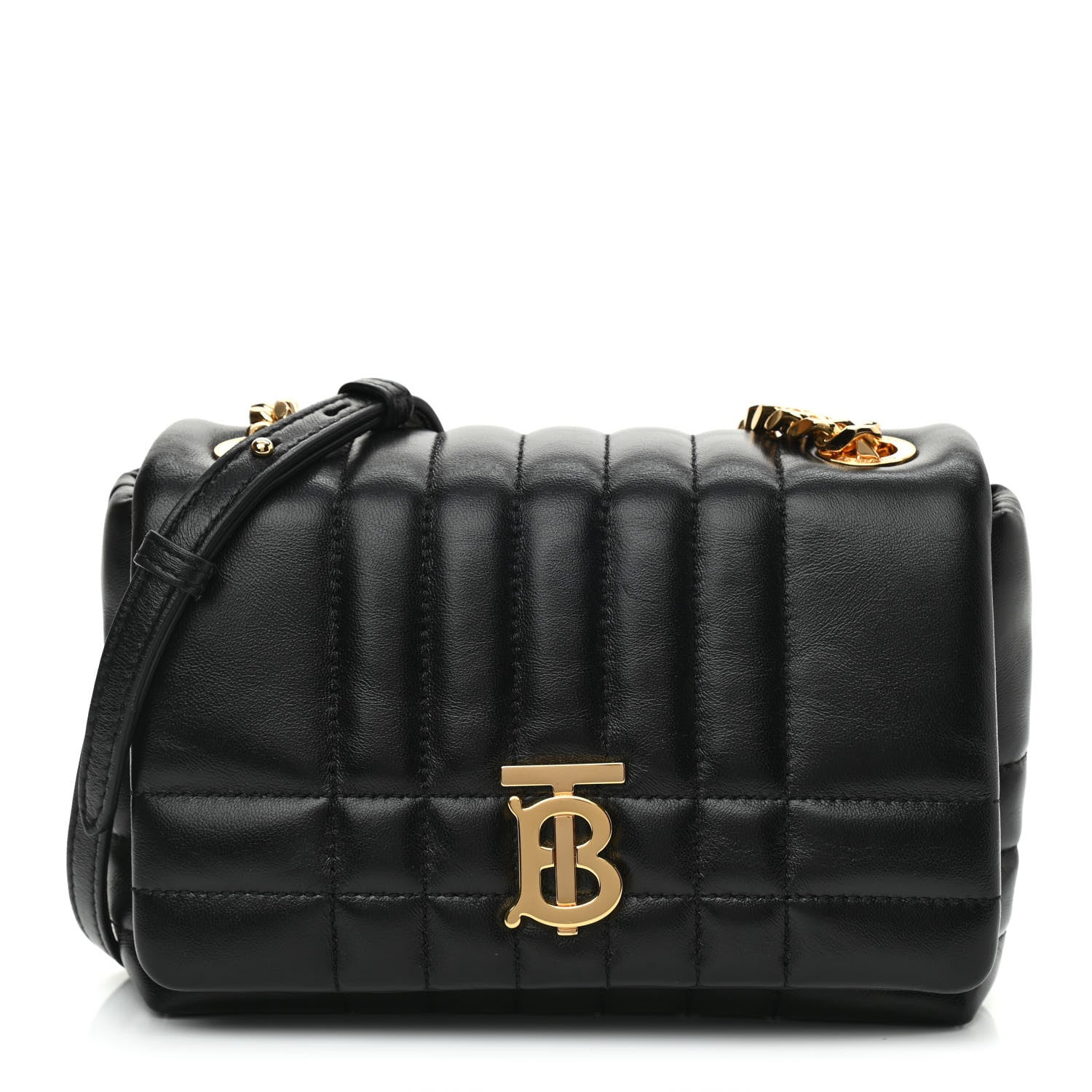 Burberry Lambskin Quilted Mini Lola Bag Black 1 of 8