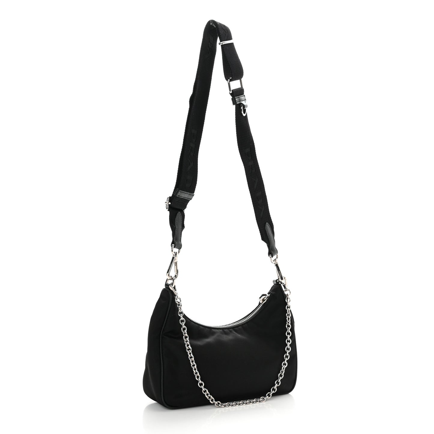 Nylon Re-Edition 2005 Shoulder Bag Black