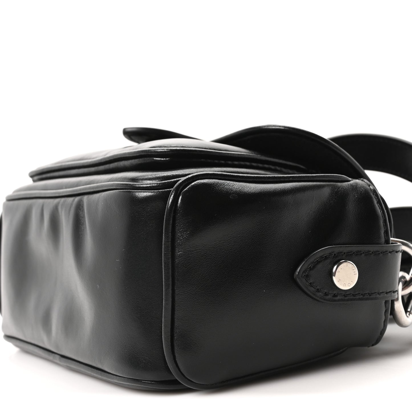Calfskin Cargo Wearable Wallet Black