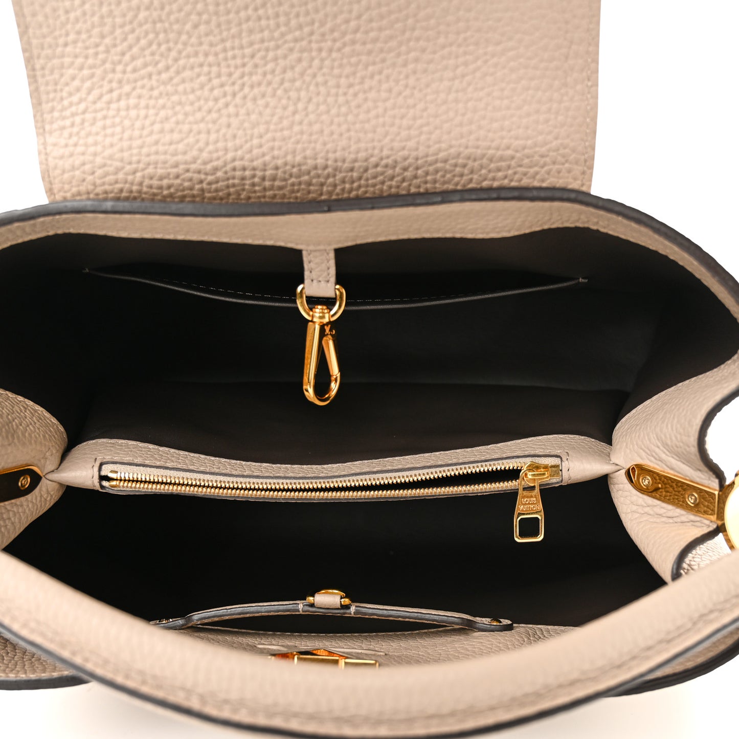 Taurillon Capucines MM Galet