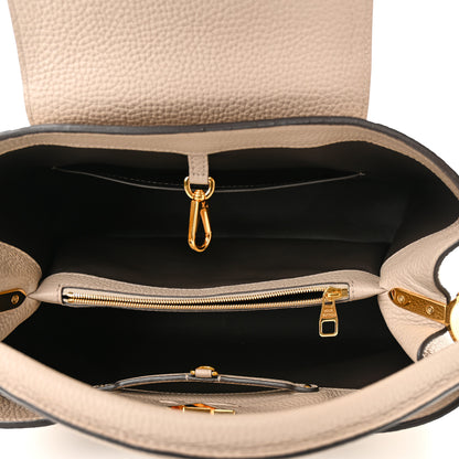 Louis Vuitton Taurillon Capucines MM Galet 5 of 9