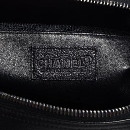 Chanel Caviar Patent Large Bowler Black 6 of 7