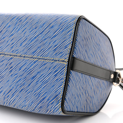 Louis Vuitton Epi Speedy Bandouliere 25 Denim Light 9 of 9