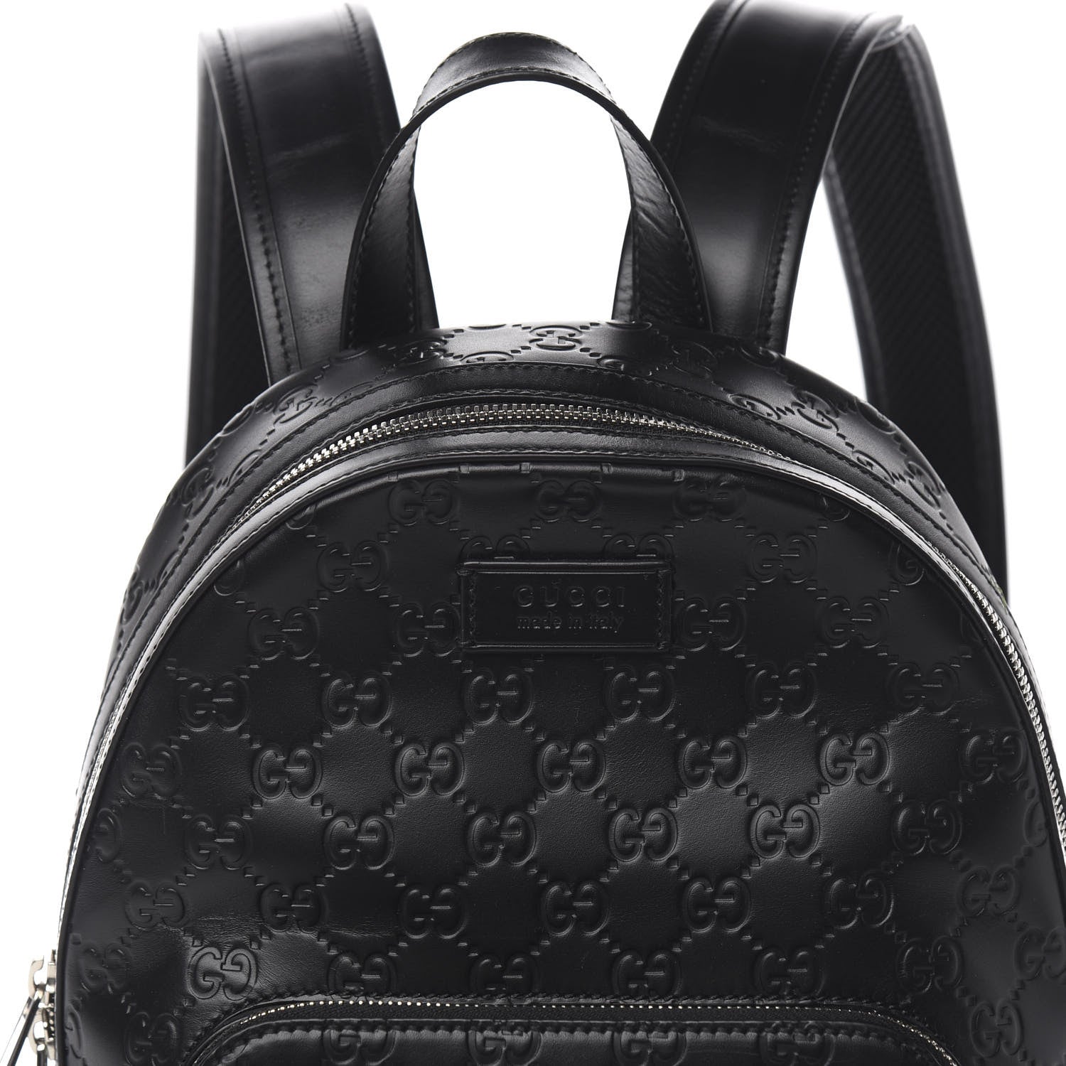 Gucci Guccissima Signature Small Day Backpack Black 11 of 11